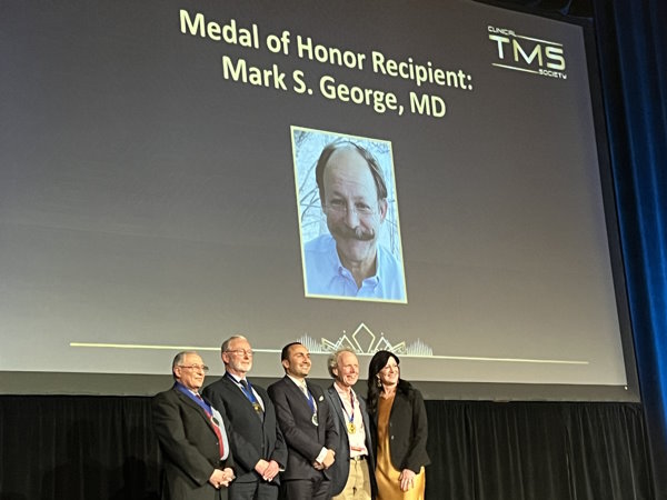 The 3 winners of the CTMSS Medal of Honour