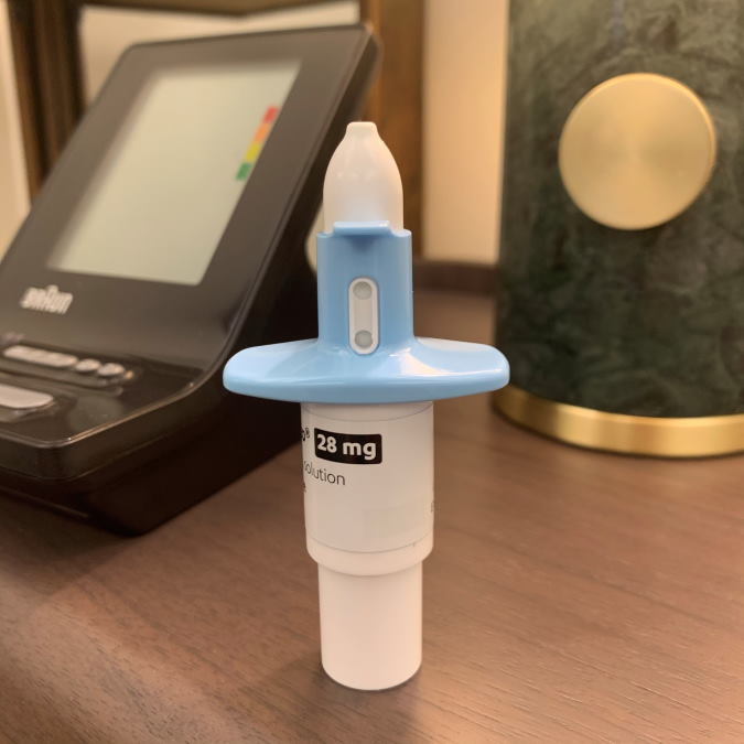 esketamine nasal spray for treatment of depression
